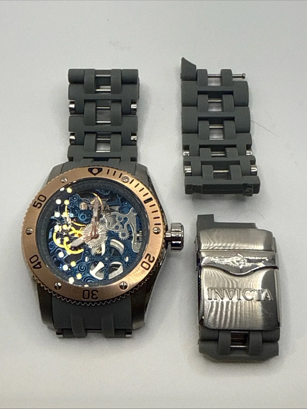 nvicta Sea Spider Mechanical Watch 80126 Needs New Band!